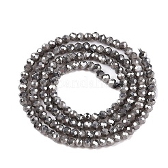 Стеклянные бусины с гальваническим покрытием &nbsp;EGLA-T021-03A