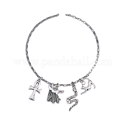 100 шт.10 подвески из сплава в тибетском стиле TIBEP-CJ0001-33