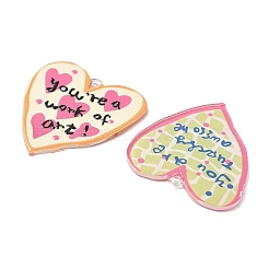 Печатные акриловые подвески OACR-D001-02