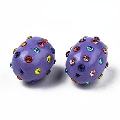 Бусины со стразами RB-T017-32C