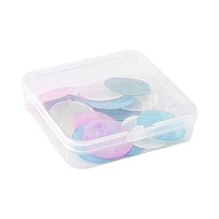 20 шт. 5 стиля подвески из натуральной ракушки капиз SSHEL-FS0001-07