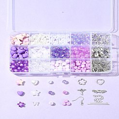 Наборы для самостоятельного изготовления украшений из акрила и сплава&nbsp;DIY-FS0007-30