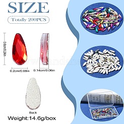 Стеклянные кабошоны со стразами&nbsp;MRMJ-CJC0007-17