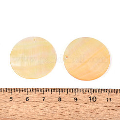 Подвески из натуральной желтой оболочки&nbsp;BSHE-T014-36A