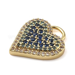 Латунные микро проложить кубического циркония подвески KK-I276-29G-03