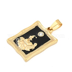 Подвески из нержавеющей стали 304 с ионным покрытием (IP)&nbsp;STAS-P378-01G