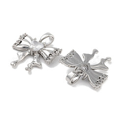 Латунные микро проложить кубического циркония подвески&nbsp;KK-C051-43P