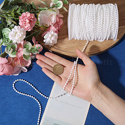 Акриловые жемчужные шариковые цепочки&nbsp;AJEW-WH0766-47B