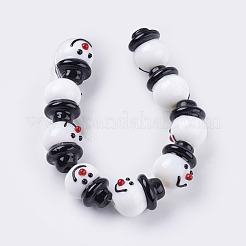 Бусы лэмпворк ручной работы X-LAMP-N068-5