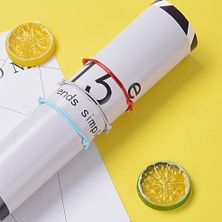 Корейская вощеной шнур браслет полиэстера делает&nbsp;AJEW-JB00011