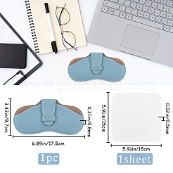 1шт чехол для очков из искусственной кожи&nbsp;AJEW-CN0002-38E