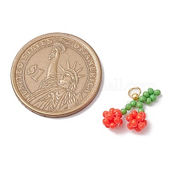 Стеклянные подвески из бисера&nbsp;PALLOY-MZ00485