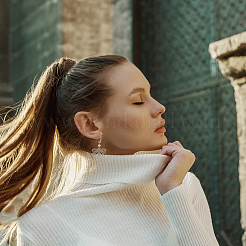 40 шт латунные серьги крючки&nbsp;KK-FH0007-64P