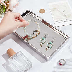 Прямоугольная гальваническая керамика ювелирная витрина STAS-WH0027-79