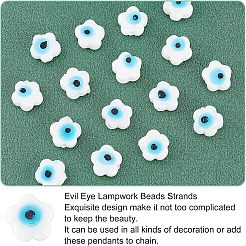 Ручной сглаза бусины бисер нитей LAMP-FH0001-11