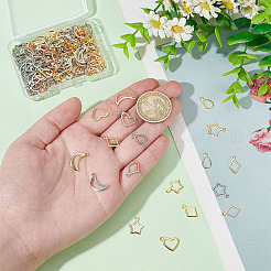 150 шт. 15 стиля подвески из нержавеющей стали 304&nbsp;STAS-WR0001-19A