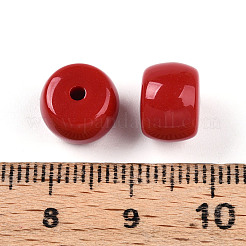 Непрозрачные акриловые бусины&nbsp;SACR-T017-35F