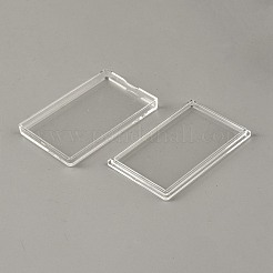 Прозрачные акриловые серебряные слитки золотые слитки для хранения&nbsp;CON-WH0092-97