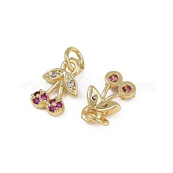 Латунные микро проложить кубического циркония подвески KK-Z120-08G-05