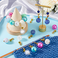 4 комплект акриловых подвесок HJEW-PH0001-80