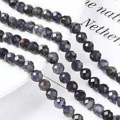 Нити из натурального иолита / кордиерита / дихроита G-T108-59