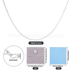 925 серебряная цепочка с сердечками&nbsp;STER-TA0001-35