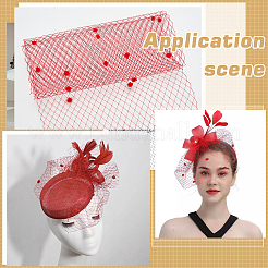 Свадебная фата из полиэстера DIY-WH0622-071C