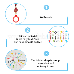 Силиконовые стопоры для спиц HJEW-NB00172
