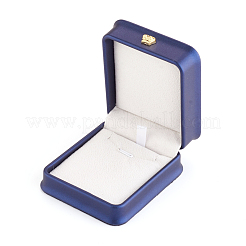 Искусственная кожа ожерелье кулон подарочные коробки&nbsp;LBOX-L005-F03