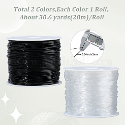 2 рулон 2-х цветной круглой кристаллической эластичной нити&nbsp;EW-PA0001-01A