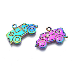 Подвески из сплава цвета радуги&nbsp;PALLOY-S180-317