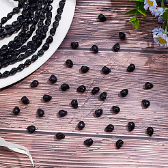 Окрашенные синтетические бирюзовые бусы нити&nbsp;G-AR0005-73A