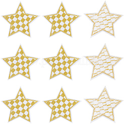 20 шт. полиэстеровые нашивки на одежду&nbsp;DIY-CY0002-35C