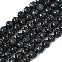 Нити из натурального тигрового глаза класса B&nbsp;LS-G-F591-18-8mm-03