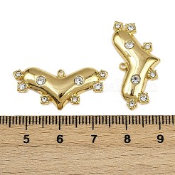 Подвески из нержавеющей стали 304 с кристаллами и стразами STAS-L290-08G