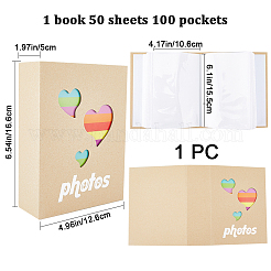 6-дюймовая бумажная обложка фотоальбома AJEW-WH0248-406B