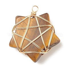 Природные каменные смешанные подвески PALLOY-JF01625