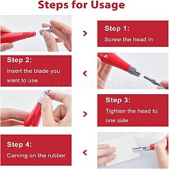 Наборы инструментов для резьбы по дереву из нержавеющей стали TOOL-NB0001-23