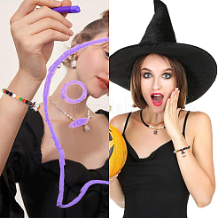 Наборы для самостоятельного поиска бусин на тему Хэллоуина&nbsp;DIY-YW0017-34