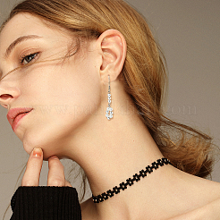 40 шт. граненые круглые бусины из стерлингового серебра STER-DC0001-35