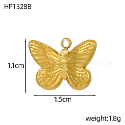 Подвески из нержавеющей стали 304&nbsp;STAS-OY002-63G