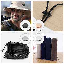 24 шт. 4-цветные литые шнуровые замки FIND-WR0006-13