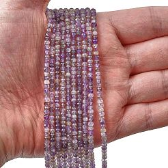 Природный аметист нитей бисера G-P581-B01-01