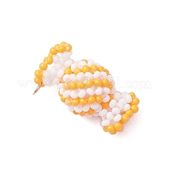 Подвески-конфеты из стеклянных бусин&nbsp;PALLOY-MZ00982