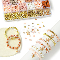 Наборы для изготовления украшений в стиле бохо своими руками из полимерной глины&nbsp;DIY-FS0007-75