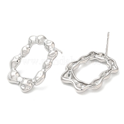 Латунь серьги&nbsp;KK-K333-64P