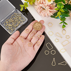 36 шт. 6 стиля соединительных колец из нержавеющей стали 304 STAS-UN0060-53