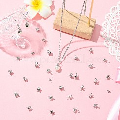 60 шт. 6 стиля 304 и 201 нержавеющая сталь дужки для колышков&nbsp;STAS-CJ0003-07