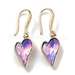 Серьги с подвесками из светло-золотой латуни EJEW-Q800-58KCG