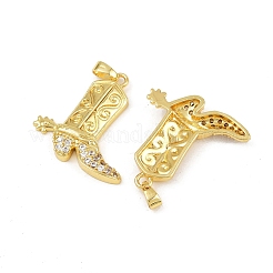 Латунные микро проложить кубического циркония подвески&nbsp;KK-F908-18G